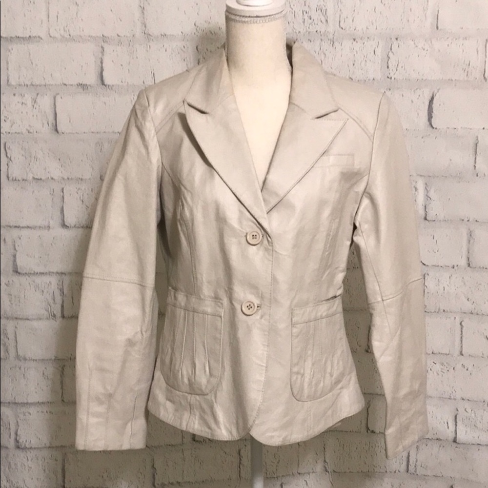 SALE 💄Leather jacket 12 petite